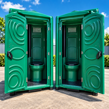 Plastic Toilet Flush – Green