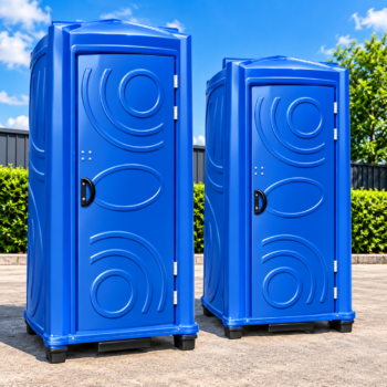 Plastic Toilet Non Flush - Blue